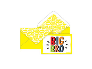 Buste e biglietti "Love my Family" - Big Bro