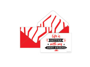 Buste e biglietti "Love my Family" - Life is better