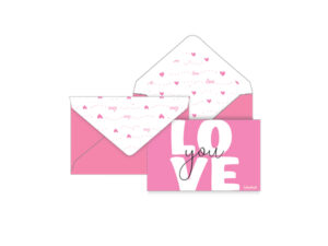 Buste e biglietti "Love my Family" - Love you