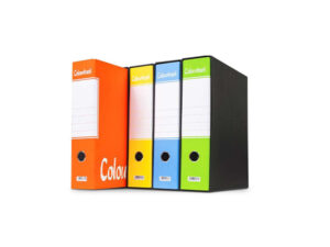 Set 4 registratori fluo con custodia