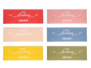Planner settimanale 29x13cm Pastel