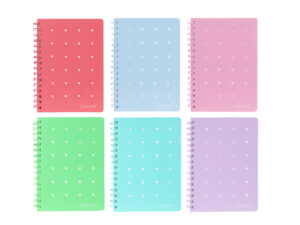 Quaderno a spirale A5 Pin It - Quadretti 5 millimetri senza margine