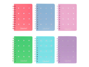 Quaderno a spirale A6 Pin It - Righe medie e superiori