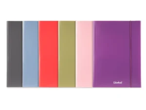 Cartellina portadocumenti A4 dorso piatto - 6 colori Wild