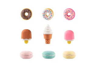 Set 3 gomme da cancellare Sweet Balls