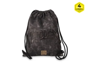 Sacca con coulisse Geolier Black Denim