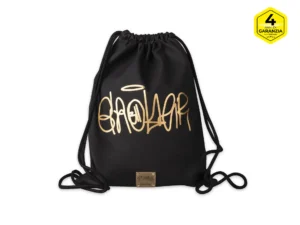 Sacca con coulisse Geolier Black Rubber