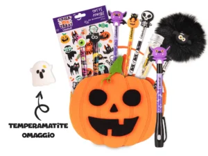 Set cancelleria Halloween Zucca Dark +omaggio