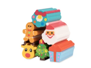 Set gommine da collezione La Fabbrica degli Elfi