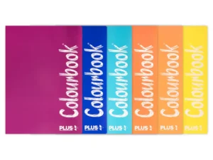 Set 5 quaderni A4 Fluo +1 omaggio - Quadretti 5 millimetri senza margine