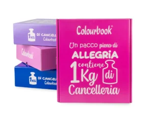 Box sorpresa 1kg cancelleria assortita